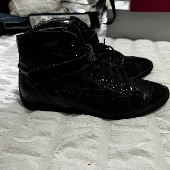 Women's Dior Leather high-top with strap - Like new - Picture 3 of 4